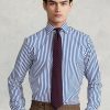 Cămăși formale din popelin cu dungi pentru bărbați, Ralph Lauren Regent, personalizate