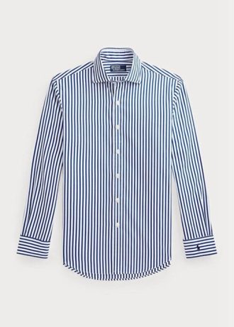Cămăși formale din popelin cu dungi pentru bărbați, Ralph Lauren Regent, personalizate Cămăși formale din popelin cu dungi pentru bărbați, Ralph Lauren Regent, personalizate