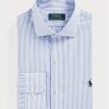 Cămăși formale din popelin în dungi pentru bărbați, Ralph Lauren, de culoare subțire Cămăși formale din popelin în dungi pentru bărbați, Ralph Lauren, de culoare subțire