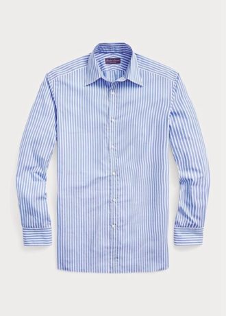 Cămăși formale din poplin cu dungi Ralph Lauren pentru bărbați Cămăși formale din poplin cu dungi Ralph Lauren pentru bărbați