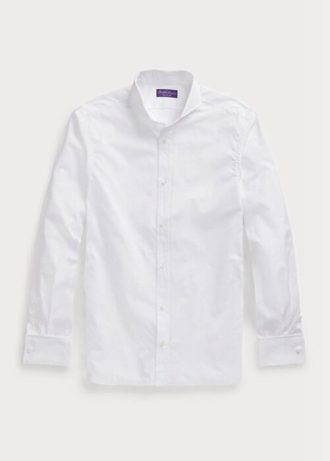 Cămăși formale din poplin Ralph Lauren Keaton alb pentru bărbați Cămăși formale din poplin Ralph Lauren Keaton alb pentru bărbați