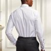 Cămăși formale din poplin Ralph Lauren Keaton alb pentru bărbați