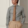 Cămăși formale Ralph Lauren Gingham pentru bărbați Olive Cămăși formale Ralph Lauren Gingham pentru bărbați Olive