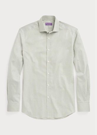 Cămăși formale Ralph Lauren Gingham pentru bărbați Olive