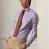 Cămăși formale Ralph Lauren Gingham pentru bărbați violet Cămăși formale Ralph Lauren Gingham pentru bărbați violet