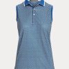 Cămăși fără mâneci Ralph Lauren Performance pentru femei Flower Cămăși fără mâneci Ralph Lauren Performance pentru femei Flower