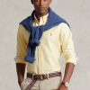Cămăși galbene pentru bărbați Ralph Lauren slim fit Oxford Cămăși galbene pentru bărbați Ralph Lauren slim fit Oxford