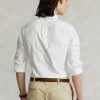 Cămăși Oxford albe pentru bărbați Ralph Lauren slim fit Cămăși Oxford albe pentru bărbați Ralph Lauren slim fit
