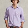 Cămăși Oxford pentru bărbați mov Ralph Lauren slim fit Cămăși Oxford pentru bărbați mov Ralph Lauren slim fit
