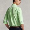 Cămăși Oxford pentru bărbați verzi Ralph Lauren slim fit Cămăși Oxford pentru bărbați verzi Ralph Lauren slim fit