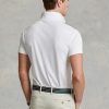 Cămăși polo albe Ralph Lauren, personalizate, slim fit, din bumbac moale Cămăși polo albe Ralph Lauren, personalizate, slim fit, din bumbac moale