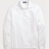 Cămăși polo albe Ralph Lauren, personalizate, slim fit, din piqué