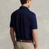Cămăși polo cu fermoar din plasă elastică Ralph Lauren pentru bărbați bleumarin Cămăși polo cu fermoar din plasă elastică Ralph Lauren pentru bărbați bleumarin