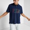 Cămăși polo cu logo Ralph Lauren pentru bărbați bleumarin Cămăși polo cu logo Ralph Lauren pentru bărbați bleumarin