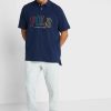 Cămăși polo cu logo Ralph Lauren pentru bărbați bleumarin Cămăși polo cu logo Ralph Lauren pentru bărbați bleumarin