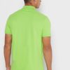 Cămăși polo cu plasă de bază Ralph Lauren verzi pentru bărbați