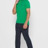 Cămăși polo cu plasă de bază Ralph Lauren verzi pentru bărbați