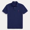 Cămăși polo cu plasă emblematică Ralph Lauren pentru bărbați bleumarin