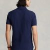 Cămăși polo cu plasă emblematică Ralph Lauren pentru bărbați bleumarin