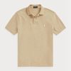 Cămăși polo cu plasă subțire personalizate Ralph Lauren, bej, pentru bărbați