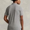 Cămăși polo cu plasă subțire Ralph Lauren gri pentru bărbați