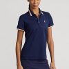 Cămăși polo din jerseu, cu croială, Ralph Lauren, pentru femei, bleumarin Cămăși polo din jerseu, cu croială, Ralph Lauren, pentru femei, bleumarin