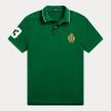 Cămăși polo din plasă cu cremă polo Ralph Lauren, verzi, pentru bărbați