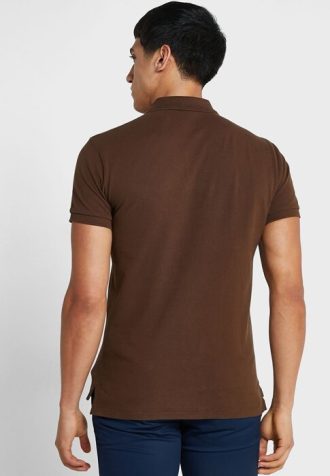 Cămăși polo maro Ralph Lauren Essential pentru bărbați Cămăși polo maro Ralph Lauren Essential pentru bărbați