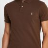 Cămăși polo maro Ralph Lauren Essential pentru bărbați
