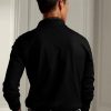 Cămăși polo negru pentru bărbați Ralph Lauren personalizate slim fit piqué