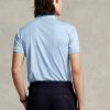 Cămăși polo pentru bărbați, albastru, Ralph Lauren, personalizate, slim fit, din bumbac moale