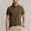 Cămăși polo pentru bărbați Ralph Lauren, personalizate, cu ochiuri subțire, din plasă