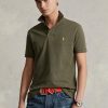 Cămăși polo pentru bărbați Ralph Lauren, personalizate, cu ochiuri subțire, din plasă Cămăși polo pentru bărbați Ralph Lauren, personalizate, cu ochiuri subțire, din plasă