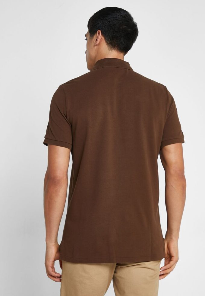 Cămăși polo Ralph Lauren Classic Fit Essential pentru bărbați maro