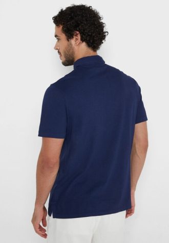 Cămăși polo Ralph Lauren Essential pentru bărbați bleumarin Cămăși polo Ralph Lauren Essential pentru bărbați bleumarin