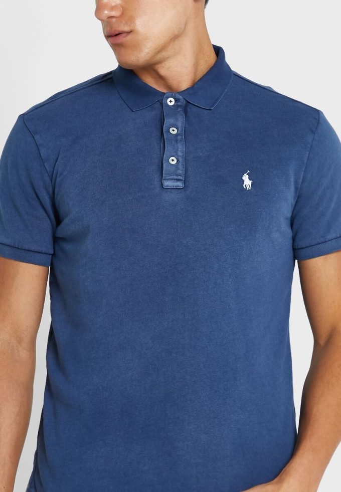 Cămăși polo Ralph Lauren Essential pentru bărbați bleumarin
