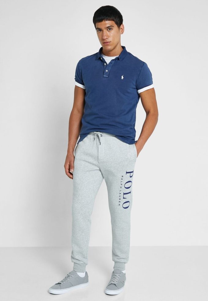 Cămăși polo Ralph Lauren Essential pentru bărbați bleumarin