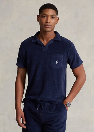 Cămăși polo Ralph Lauren personalizate pentru bărbați, slim Fit Terry Cămăși polo Ralph Lauren personalizate pentru bărbați, slim Fit Terry