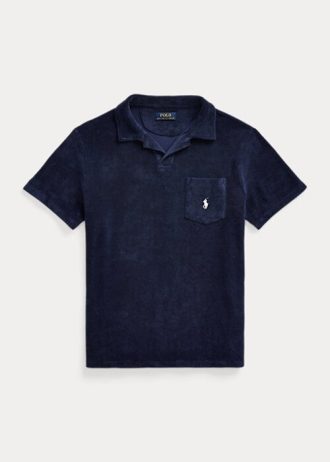 Cămăși polo Ralph Lauren personalizate pentru bărbați, slim Fit Terry Cămăși polo Ralph Lauren personalizate pentru bărbați, slim Fit Terry