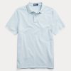 Cămăși polo Ralph Lauren RL Origin, albastru deschis, pentru bărbați Cămăși polo Ralph Lauren RL Origin, albastru deschis, pentru bărbați
