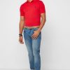 Cămăși polo roșii pentru bărbați Ralph Lauren Basic Mesh Cămăși polo roșii pentru bărbați Ralph Lauren Basic Mesh