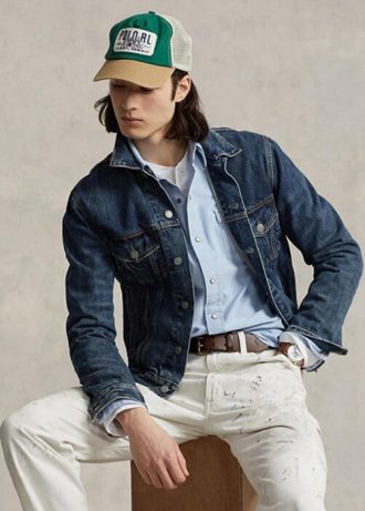 Cămăși Western Oxford pentru bărbați, Ralph Lauren, de culoare clasică Cămăși Western Oxford pentru bărbați, Ralph Lauren, de culoare clasică