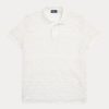 Crem Cămăși polo Ralph Lauren cu dantelă geometrică pentru femei Crem Cămăși polo Ralph Lauren cu dantelă geometrică pentru femei