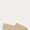 Espadrille Bej Ralph Lauren Cevio din piele intoarsa pentru barbati