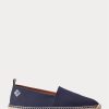 Espadrille de pânză cu monogramă Ralph Lauren Bowsworth pentru bărbați bleumarin Espadrille de pânză cu monogramă Ralph Lauren Bowsworth pentru bărbați bleumarin