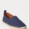Espadrille de pânză cu monogramă Ralph Lauren Bowsworth pentru bărbați bleumarin Espadrille de pânză cu monogramă Ralph Lauren Bowsworth pentru bărbați bleumarin