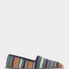Espadrille jacquard țesute manual pentru bărbați, multicolore, Ralph Lauren