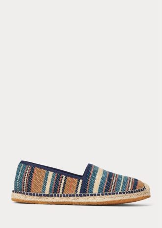 Espadrille jacquard țesute manual pentru bărbați, multicolore, Ralph Lauren Espadrille jacquard țesute manual pentru bărbați, multicolore, Ralph Lauren