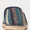 Espadrille jacquard țesute manual pentru bărbați, multicolore, Ralph Lauren