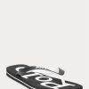 Flip-flops Ralph Lauren Bolt Logo pentru bărbați alb/negru